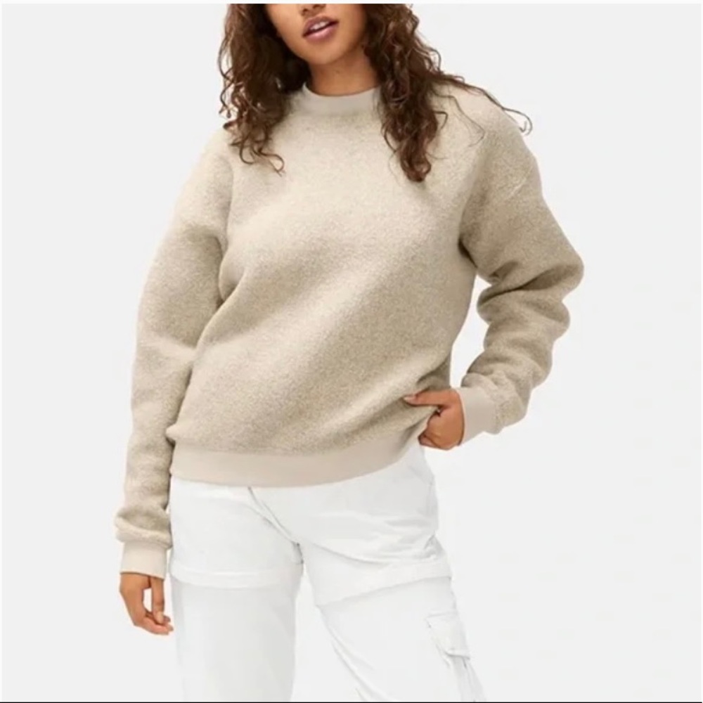 Outdoor Voices Megafleece Crewneck Oatmeal